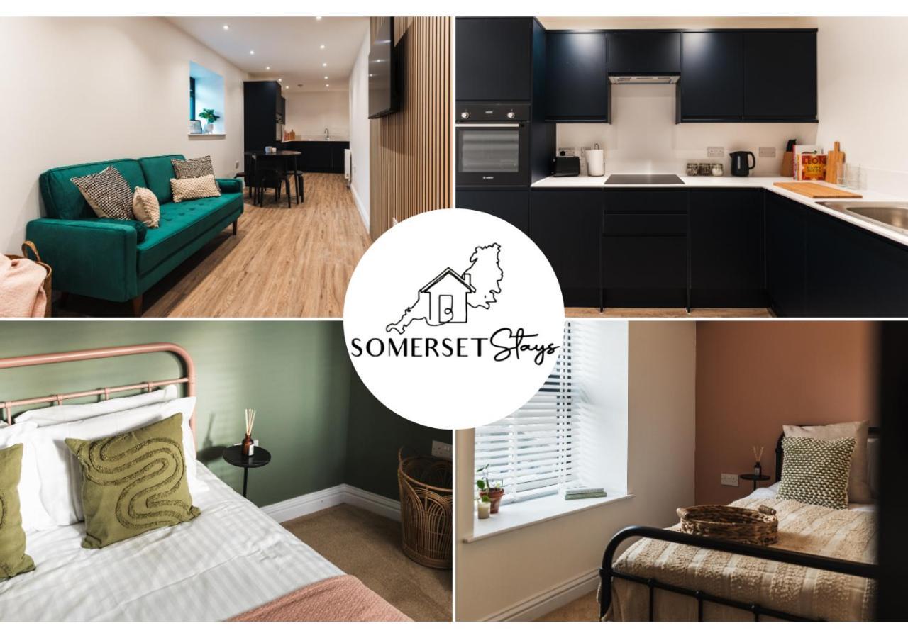 Wych Cottage, Striking 2 Bed, Parking, Ground Floor Flat - Step Free Somerton  Buitenkant foto